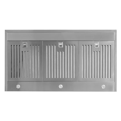 Emilia Glem 90cm Pyramid Wall Mounted Rangehood - Stainless Steel