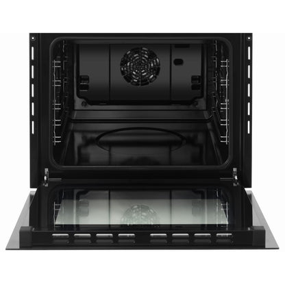 Emilia 60cm Built-In Oven with 5 Functions - Black Glass (Metro Series)