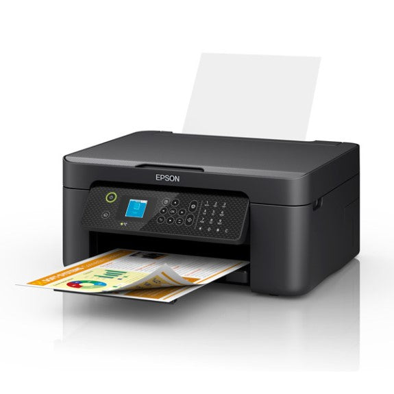 Epson Workforce Multifunction Inkjet 4 Colour Printer - Black