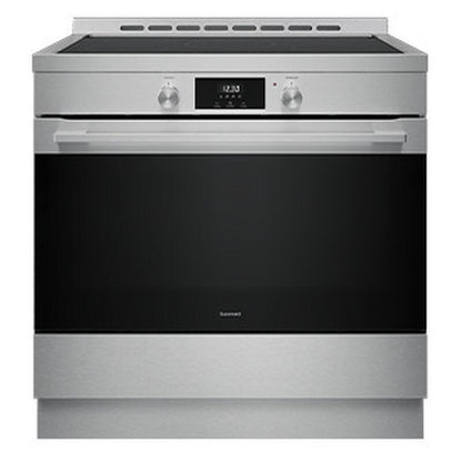 Euromaid 90cm Freestanding Oven with 5-Zone Ceramic Cooktop - Stainless Steel