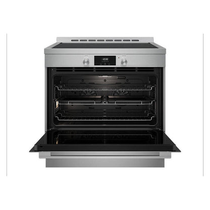 Euromaid 90cm Freestanding Oven with 5-Zone Ceramic Cooktop - Stainless Steel
