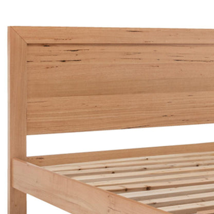 Eva 4 Piece Queen Timber Bedroom Suite - Messmate/Natural