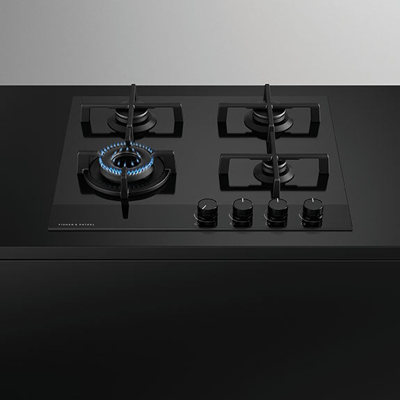 Fisher & Paykel 60cm Series 9 4 Burner Gas Cooktop, Natural Gas