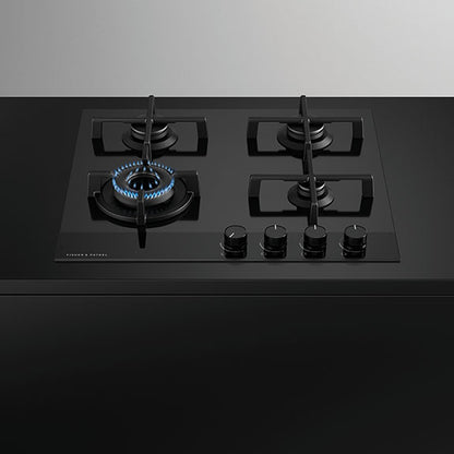 Fisher & Paykel 60cm Series 9 4 Burner Gas Cooktop, Natural Gas