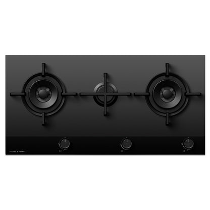 Fisher & Paykel 90cm Series 9 3 Burner Gas Cooktop, LPG