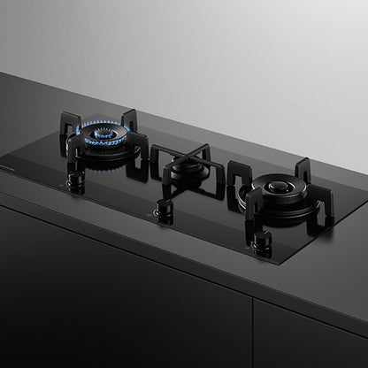 Fisher & Paykel 90cm Series 9 3 Burner Gas Cooktop, Natural Gas