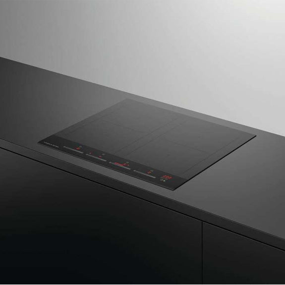 Fisher & Paykel 60cm 4-Zone Induction Cooktop with SmartZone - Black Glass (Series 7)