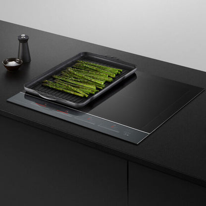 Fisher & Paykel 60cm 4-Zone Induction Cooktop with SmartZone - Black Glass (Series 7)