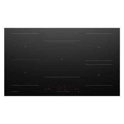 Fisher & Paykel 90cm 5-Zone Induction Cooktop with Low Current - Black (Series 5)
