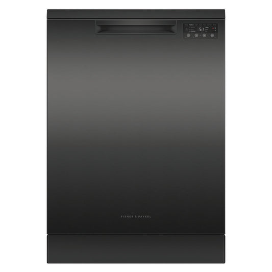 Fisher & Paykel 15 Place Setting Freestanding Dishwasher - (Contemporary/Series 7) - Black Stainless Steel