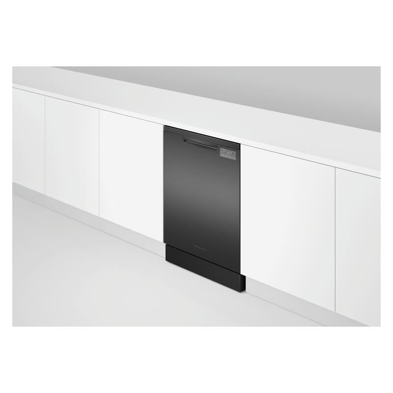 Fisher & Paykel 15 Place Setting Freestanding Dishwasher - (Contemporary/Series 7) - Black Stainless Steel