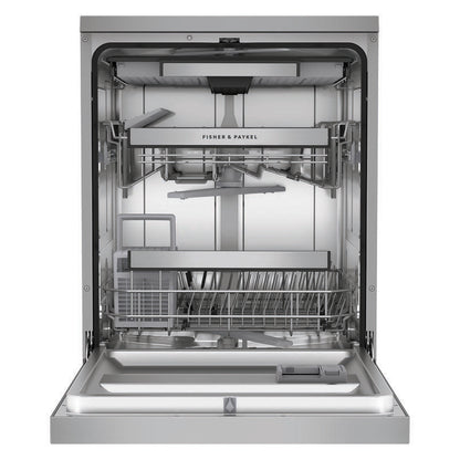 Fisher & Paykel 15 Place Setting Freestanding Dishwasher - (Contemporary/Series 7) - Stainless Steel