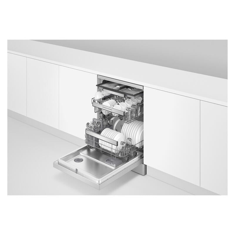 Fisher & Paykel 15 Place Setting Freestanding Dishwasher - (Contemporary/Series 7) - Stainless Steel