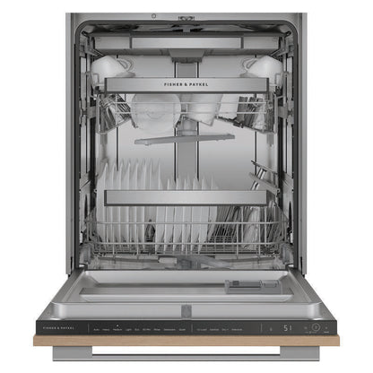 Fisher & Paykel 15 Place Setting Integrated Heat Pump Dishwasher - Panel Ready (Series 9)