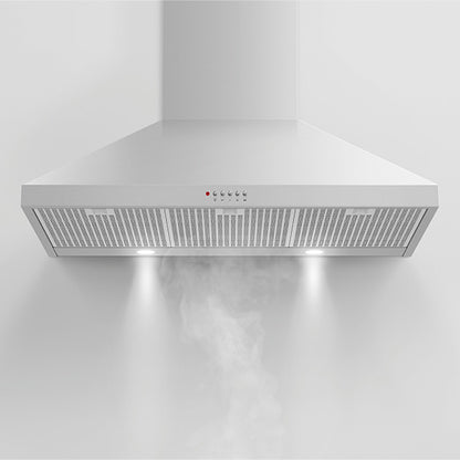 Fisher & Paykel 90cm Series 7 Pyramid Chimney Wall Rangehood