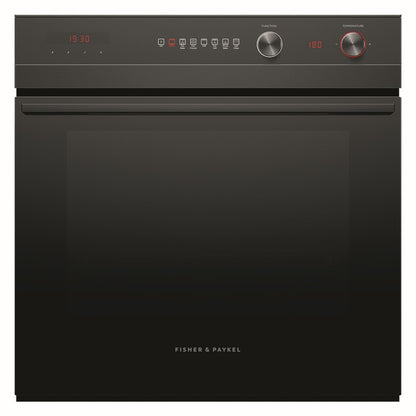 Fisher & Paykel 60cm Pyrolytic Built-In Oven with 7 Functions - Black (Contemporary Series 5)