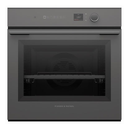 Fisher & Paykel 60cm Pyrolytic Built-In Oven with 16 Functions - Grey (Minimal Series 7)