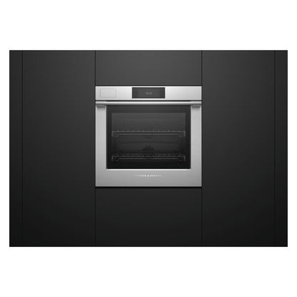 Fisher & Paykel 76cm Professional Pyrolytic Steam Assist Oven - Stainless Steel (Series 11)