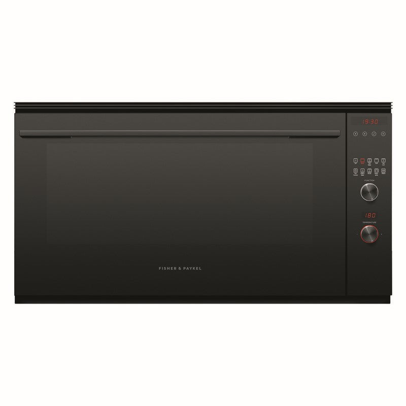 Fisher & Paykel 90cm Built-In Oven with 9 Functions - Black (Contemporary Series 7)