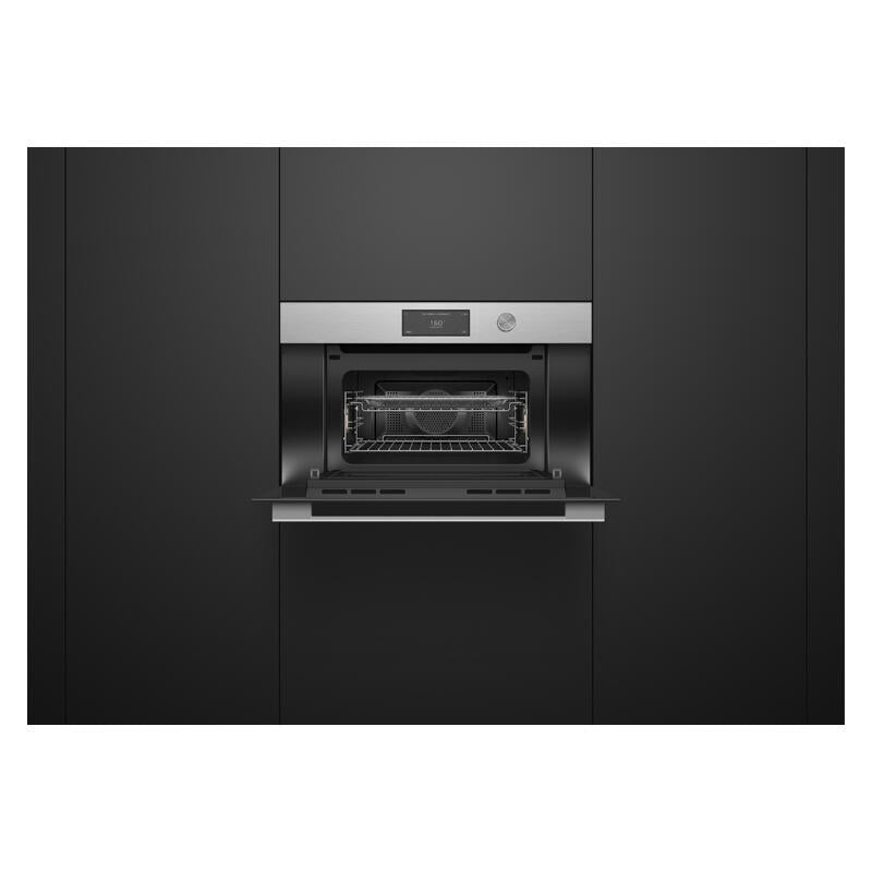 Fisher & Paykel 76cm Contemporary Combi-Microwave Oven - Brushed Silver Glass (Series 9)