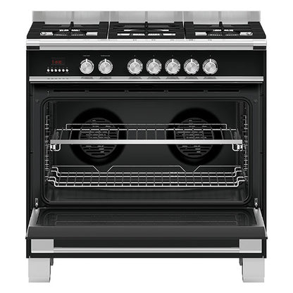 Fisher & Paykel 90cm Series 7 Classic 5 Burner Dual Fuel Cooker