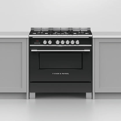 Fisher & Paykel 90cm Series 7 Classic 5 Burner Dual Fuel Cooker