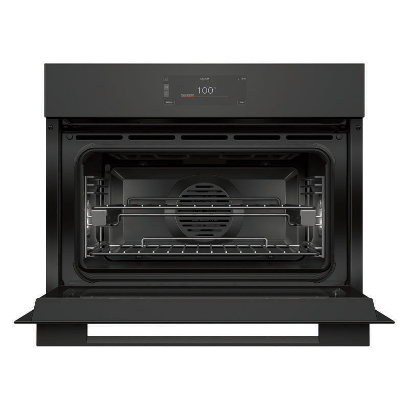 Fisher & Paykel 60cm Minimal Compact Combi-Steam Oven - Black Glass (Series 11)