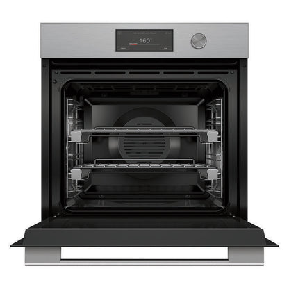 Fisher & Paykel 60cm Contemporary Combi-Steam Oven - Brushed Silver Glass (Series 11)