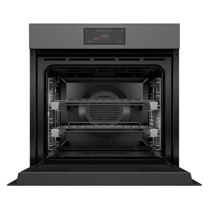 Fisher & Paykel 60cm Minimal Handleless Combi-Steam Oven - Grey Glass (Series 11)