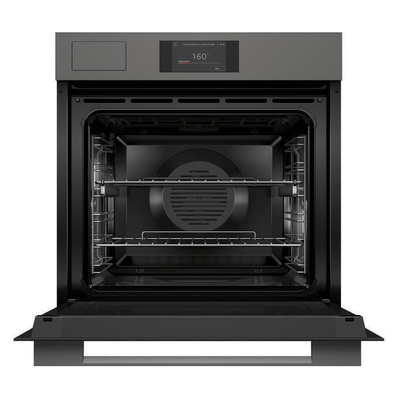 Fisher & Paykel 60cm Minimal Combi-Steam Oven - Grey Glass (Series 7)