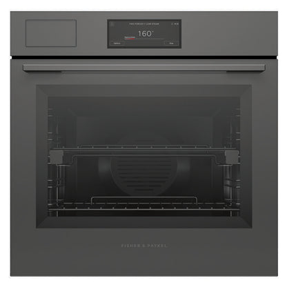 Fisher & Paykel 60cm Minimal Combi-Steam Oven - Grey Glass (Series 9)
