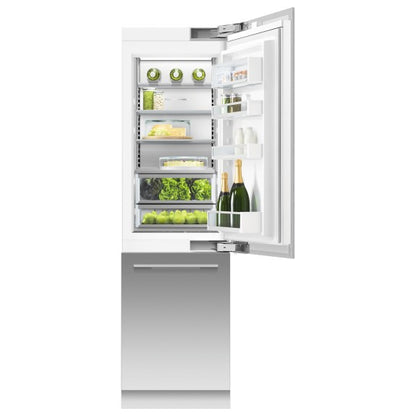 Fisher & Paykel 61cm Series 11 Integrated Refrigerator Freezer, Ice & Water