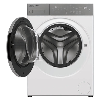 Fisher & Paykel 9kg Smart Front Load Washing Machine - Flexidose - White (Series 5)