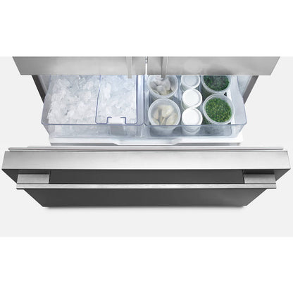 Fisher & Paykel 569L French Door Fridge Freezer with Ice & Water Dispenser - Stainless Steel (Series 7)