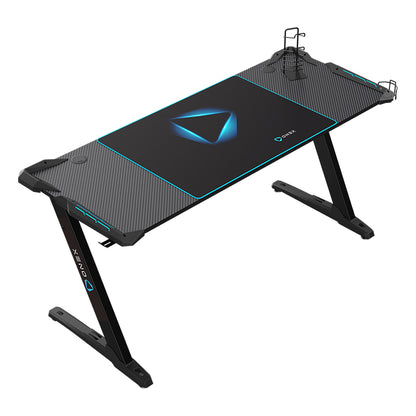 ONEX GD1600Z RGB Z Shaped Gaming Desk - Black