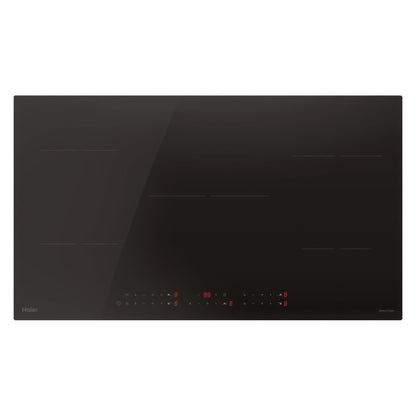 Haier 90cm 5 Zone Induction Cooktop - Black Glass (500 Series)