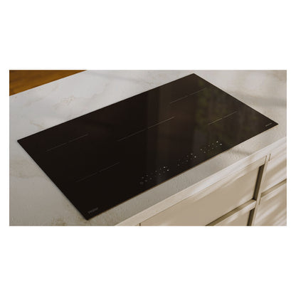Haier 90cm 5 Zone Induction Cooktop - Black Glass (500 Series)