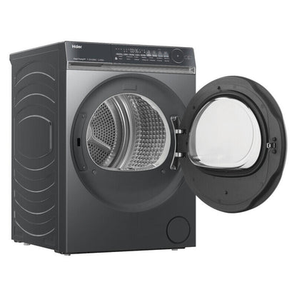 Haier 9kg Smart Heat Pump Condenser Dryer - Dark (500 Series)
