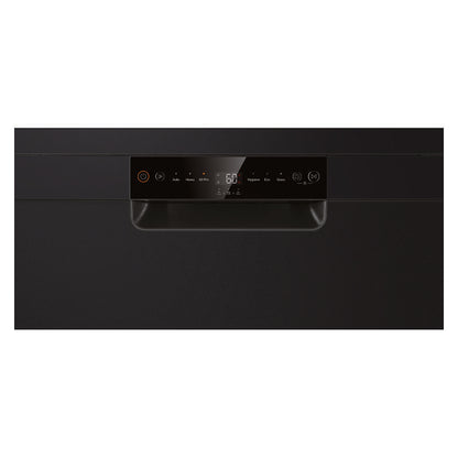 Haier 13 Place Setting Freestanding Dishwasher - Hygiene - Black (300 Series)