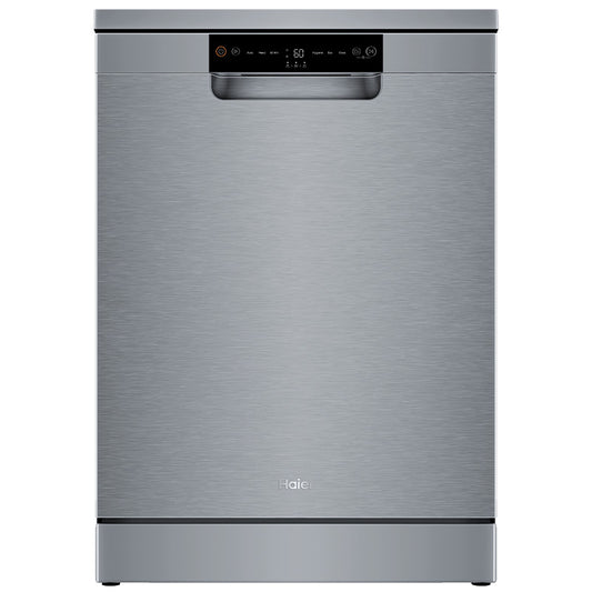 Haier 60cm 300 Series Freestanding Dishwasher - Satina