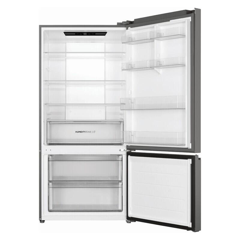 Haier 517L Bottom Mount Fridge Freezer - Satina (500 Series)