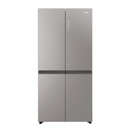 Haier 463L Quad Door Fridge Freezer - Satina (600 Series)
