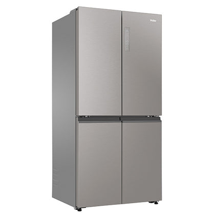 Haier 463L Quad Door Fridge Freezer - Satina (600 Series)