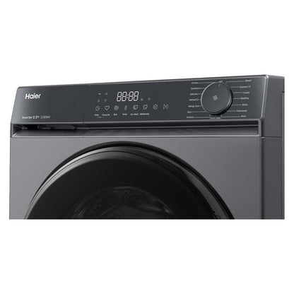 Haier 8.5kg Front Load Washing Machine - Dark (300 Series)