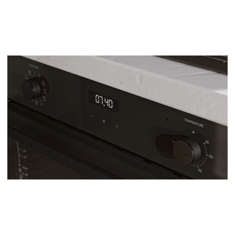 Haier 90cm Built-In Oven with 11 Functions - Black (300 Series)