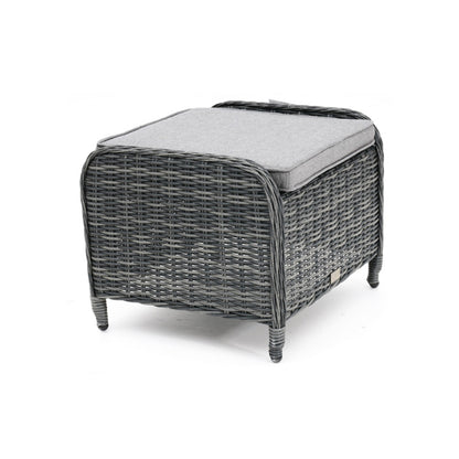 Hawaii 3 Piece Recliner Chat Set - Castle Grey/Grey