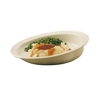 Homecraft Hi-Lo Scoop Plate - White