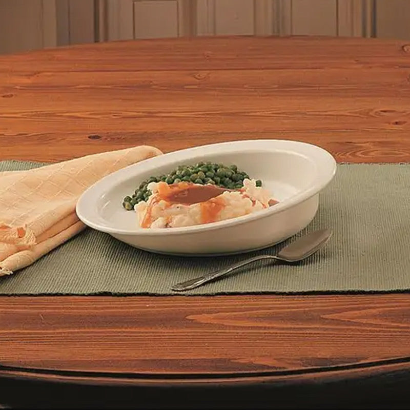 Homecraft Hi-Lo Scoop Plate - White