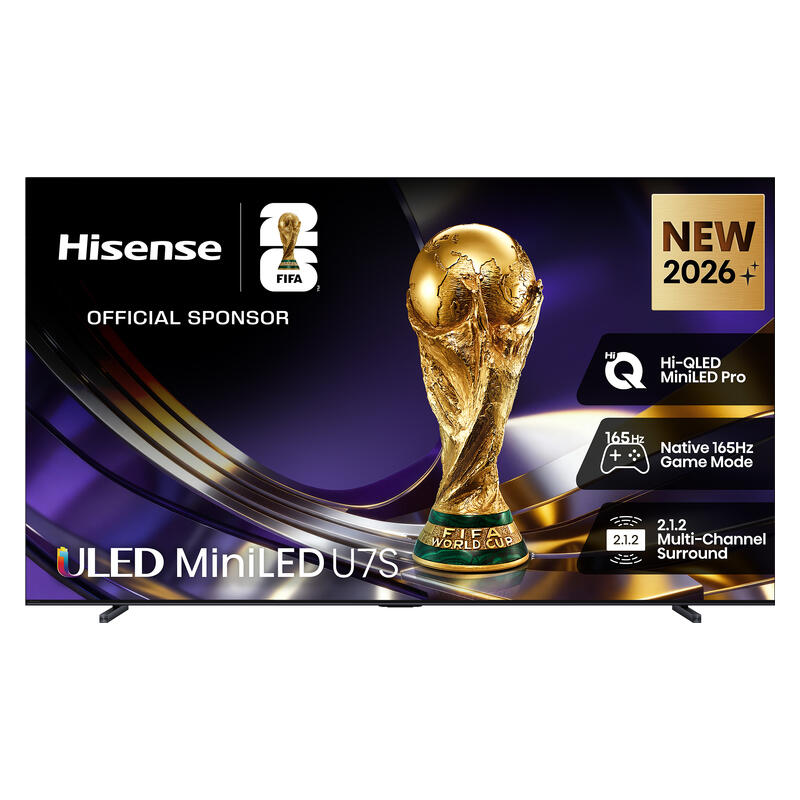 Hisense 100" U7SAU Smart 4K QLED Mini-LED TV (2026)