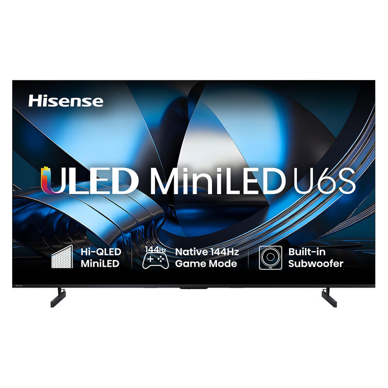Hisense 50" U6SAU Smart 4K Mini-LED Hi-QLED AI TV (2026)